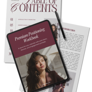 Premium Positioning Workbook